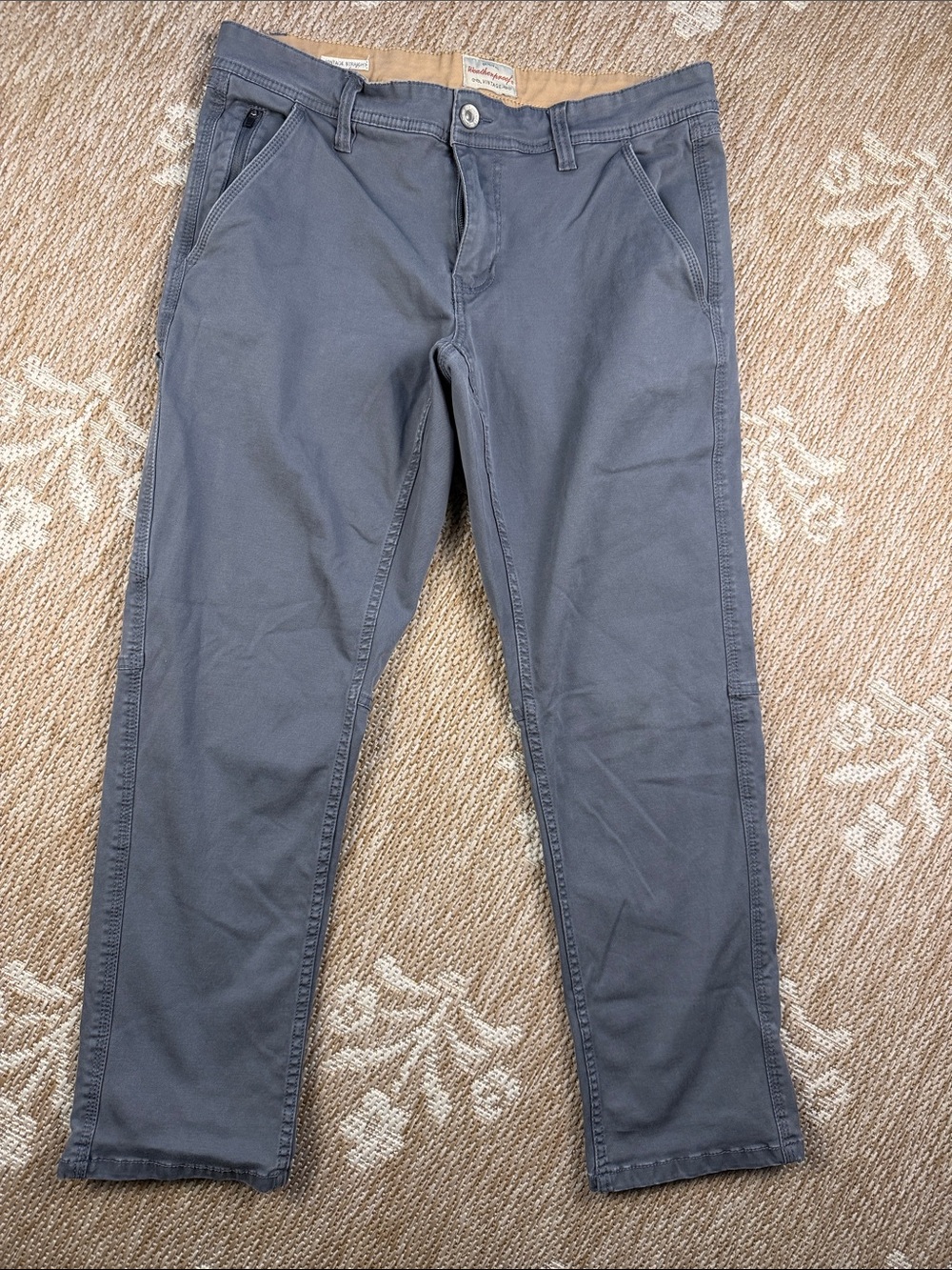 Original Weatherproof vintage Men's Gray Chino Pants